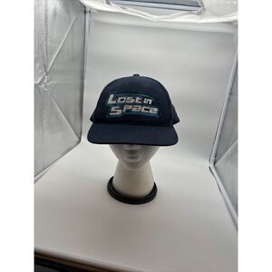Vintage Lost In Space Hat Cap Movie Promo 1998 Strap Back Matt LeBlanc Mens 90s